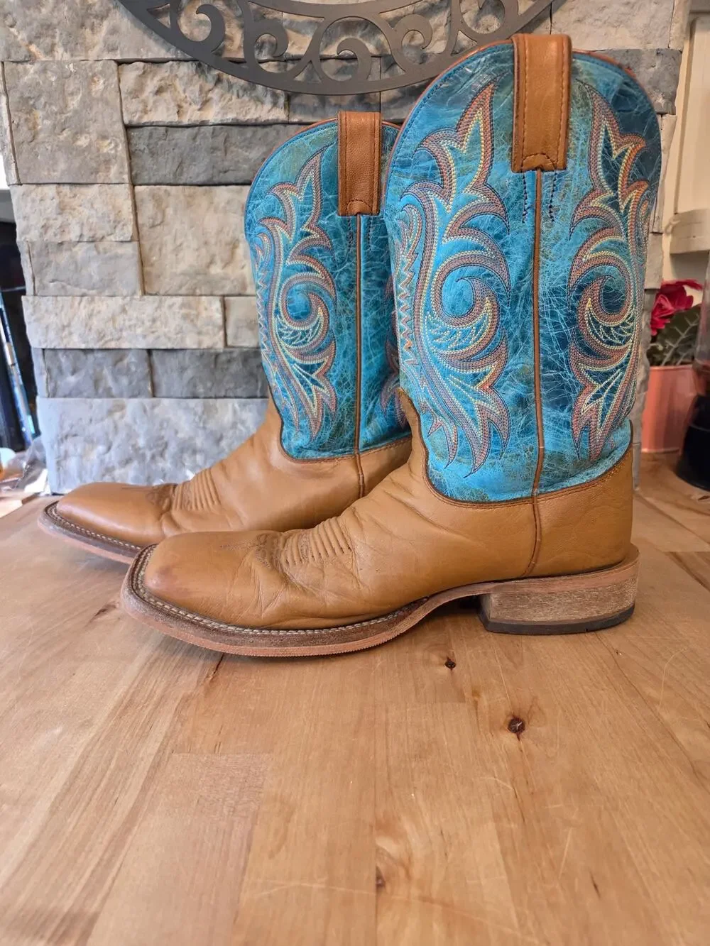 Justin Bent Rail Men’s Western Cowboy Boots – Size 10.5 D (Style BR748)